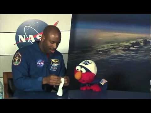 Staying Clean In Space with Elmo
