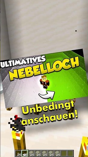 EXTREM einfaches NEBELLOCH bauen | Nebelloch Tutorial und Tricks #minecraft