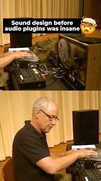 How was sound design done before audio plugins?
