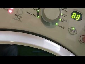 how to turn on diagnostic mode on the kenmore dryer (I can't remember the model number)
