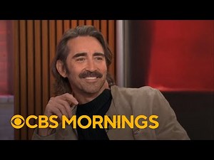 Lee Pace talks playing an assassin in "The Running Man," wearing a mask for movie