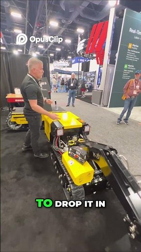 Powerful Electric Mini Loader You Control Remotely ⚡