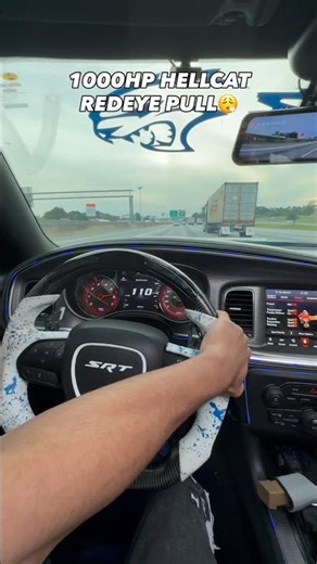 1000HP HELLCAT REDEYE PULL😮‍💨 #srt #viral #reels #fyp #mopar #shorts #funny