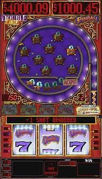 Pinball Double Gold™ Slots Pinball Bonus Interactive Shotout Feature