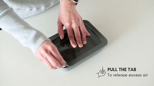 Ceramic Coated Glass Food Storage Container | No PTFE, PFOA, PFAS, and BPA | Reusable Non Toxic Meal Prep Container with Glass Lid | Easy To Store | 6 Piece Food Prep [Dusk]