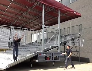 AWESOME Mobile Stage Trailer 😲 | Offroad club pakistan