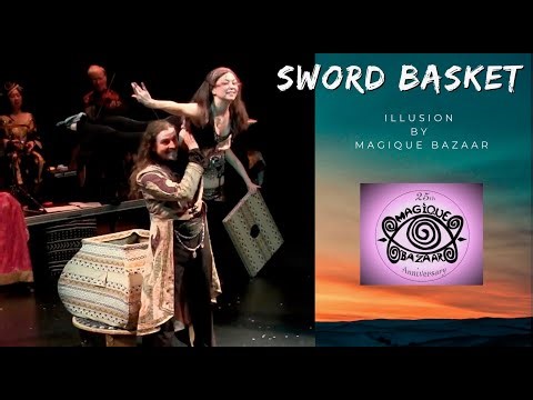 Traditional Indian Sword Basket Illusion with Majinga and Genii