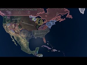 HOI4 Make America Again World Map Showcase
