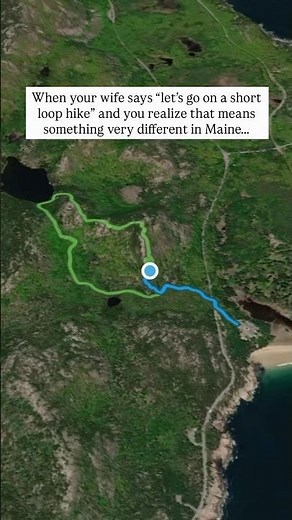 A must do hike in Acadia National Park - the Beehive Loop Trail