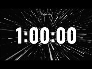 ⏰ 1 Hour Countdown Timer | Loud Alarm at the End | Perfect for Study & Work