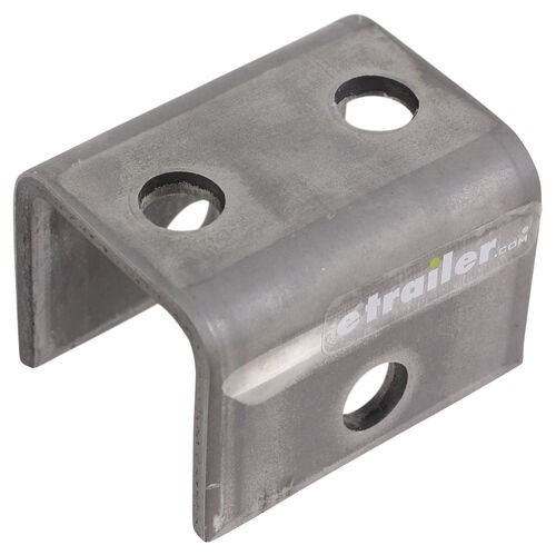 Front/Rear Hanger for Double-Eye Springs - 1-5/16" Tall - 9/16" Bolt Hole etrailer Trailer Suspensio