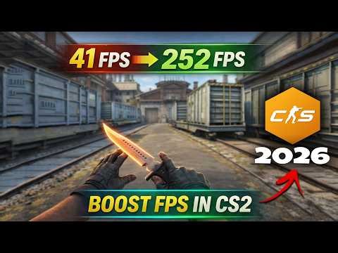Best CS2 FPS Boost & Settings Fix for VERY Low End PC (Huge FPS Increase)