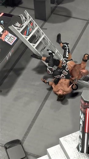 HBK DESTROYS GOLDBERG ON LADDER 😱 TOP ROPE ELBOW = PURE PAIN 💀 WWE 2K26