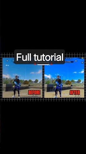 🔥 "New FF HD Graphic Tutorial 😍 | | Ultra Smooth Gameplay⚡"📱#FreeFire #FFHDGraphics #FFSettings #Fr
