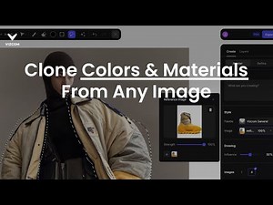 Transform Images into Colors & Materials with Vizcom