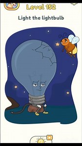 How to Light the Bulb? 💡 Level 152 Solved! 🧩​Only 1% Can Solve This! 🤯 Brain Out #gaming