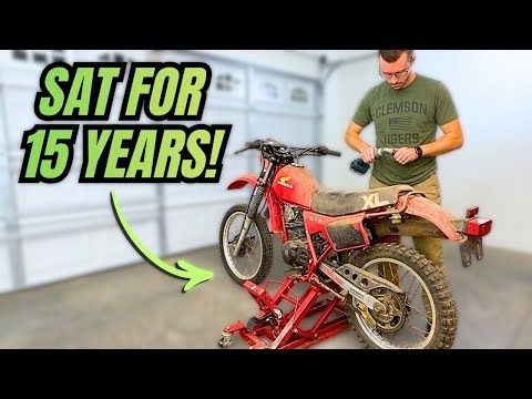 Rare Honda Motorcycle Sat For 15 yrs! Will It Run?