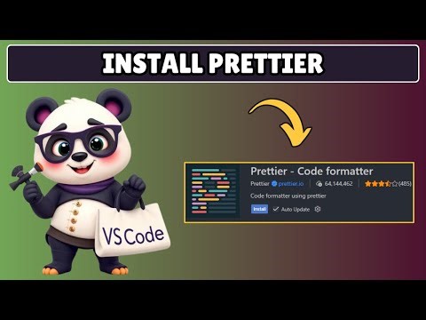 How to Install Prettier in Visual Studio Code