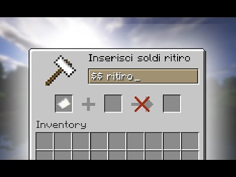 Come creare una Anvil GUI in Skript