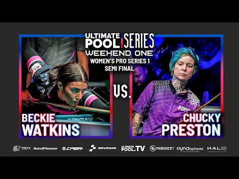 OUR FIRST FINALIST | Beckie Watkins v Chucky Preston | Women's Pro Series Event 1 Semi-Final 2026