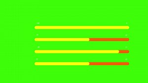 Download a green screen with a bar of different colors for free