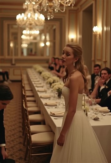 At my ex’s wedding, the bride declared into the microphone, “I saved him from his past life with her.” Guests clapped and raised their glasses—until a waitress approached, removed her uniform hat, and said, “I’m his daughter. There’s something you should know.” The bride’s face changed instantly....😮😮 When the invitation arrived, I left it on the kitchen counter for days. Laya, now sixteen and wiser than I’d ever be, was the one who picked it up. "You should go," she said, her voice steady. "F