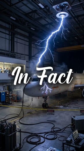 How airplanes survive lightning strikes 🤯