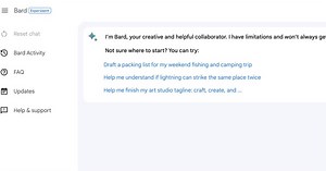 Google Bard gets 'Experiment updates' changelog