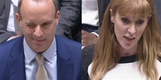 Dominic Raab branded a 'dirty old man' over Rayner ‘wink’ excuse