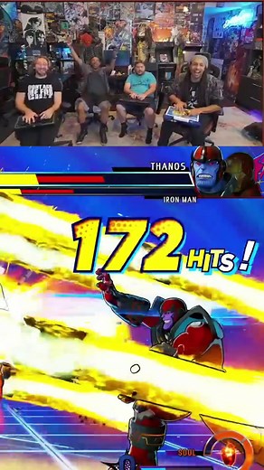 That’s a big combo! More showcasing of our MVC Infinite & Beyond! #mvc #marvel #capcom #showcase #gaming #project #marvelvscapcom #big #combo #gaming #maximiliandood #yovg #twitch #reaction #games #streaming