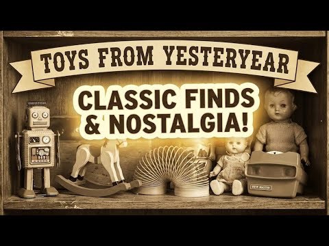 Toys from Yesteryear — Retro TV Commercial Compilation! 🧸📺