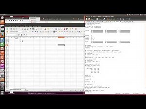 Abinit (DOS plot, gnuplot)