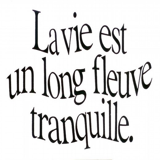 La vie est un long fleuve tranquille - Générique de début (bande originale du film)