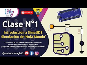 Clase 1 con SimulIDE | Introducción a SimulIDE