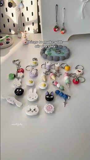 cute things to make with air dry clay #diy #clay #claycraft