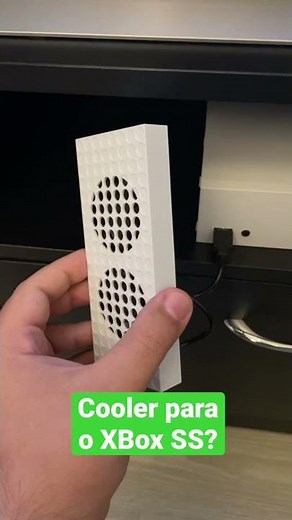 I bought a cooler to keep my XBox Series S cooler!