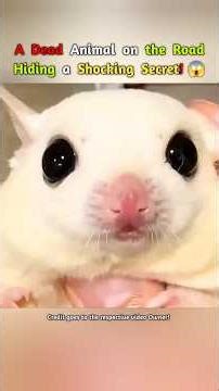 A Dead Animal on the Road… Hiding a Shocking Secret! #shorts #viral #animals