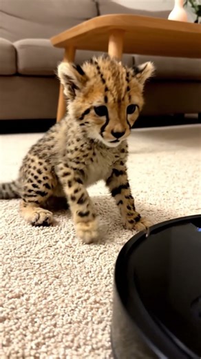 Baby cheetah moments you didn’t know you needed 🐆