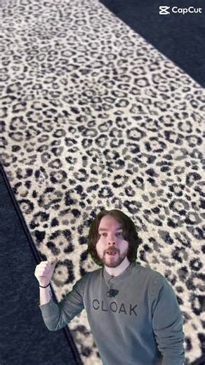 🐆 Only 8 left! Stunning Wilton carpet. Very heavy, very durable. Only 8 left in both prints. We will not be doing these again 😭 #leopardprint #animalprint
