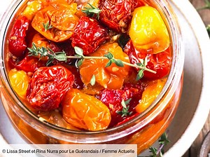 Tomates cerises lactofermentées au sel de Guérande : découvrez les recettes de cuisine de Femme Actuelle Le MAG