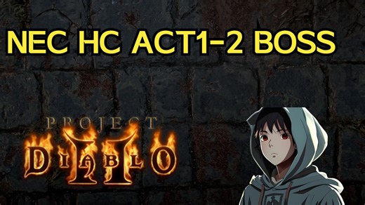 [PD2 S10 HC] First play Project Diablo2 and HC mode! by. Millyn