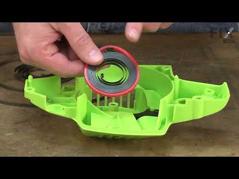 Poulan Chainsaw Repair - How to Replace the Recoil Spring