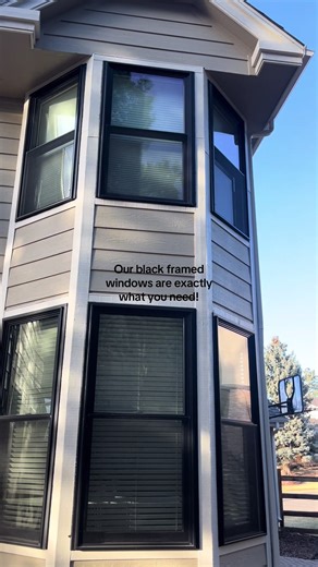 Black framed windows are more than just a trend — they’re the upgrade that instantly transforms your home from ordinary to unforgettable. That bold contrast brings modern curb appeal while energy-efficient glass helps keep your home comfortable and your utility bills lower. If you’re ready for a clean, sharp look that actually pays off long term, this is it. 🖤🏡 Highest Point Windows & Design 📞 303-319-3242 #BlackFramedWindows #ModernHomeUpgrade #EnergyEfficientLiving #CurbAppeal #WindowUpgrad