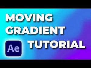 How to Create a Moving Gradient Background - Adobe After Effects Tutorial