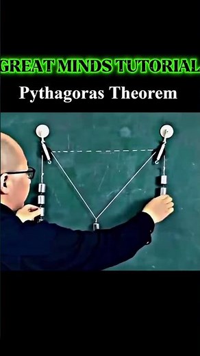 Practical Proof of Pythagoras’ Theorem 📐✨ | Math Made Visual #mathshorts #mathsproof