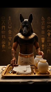 In the silence of the sacred chamber… the role of Anubis begins. 🖤 Guardian of tombs. Master of mummification. For the ancient Egyptians, mummification was not just a ritual — it was a sacred preparation for eternity. Anubis oversaw every step: 🔸 Purifying the body with sacred oils and water 🔸 Removing and preserving the organs in canopic jars 🔸 Carefully wrapping the body in fine linen 🔸 Reciting protective spells to guide the soul With his jackal head and calm presence, Anubis symbolized 