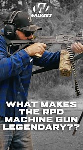 The RPD isn’t just another old machine gun. It’s a piece of history with a story that’s still worth talking about today! In this video, Josh takes a dive into what makes the RPD special, where it falls short, and why so many shooters still respect it. From its design and development to how it performs on the range, this is everything you need to know about the RPD. Full video here --> https://youtu.be/u2gmQQTPSxk | Team Walkers