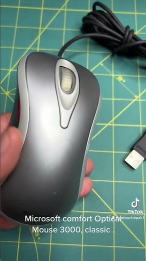 Microsoft comfort Optical Mouse 3000, classic .#microsoft #mouse #gaming #college