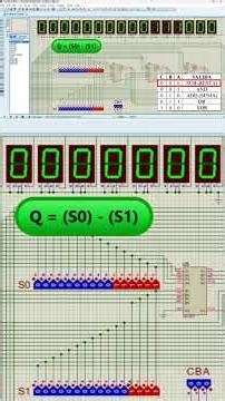 ⚡ ALU de 16 bits en Proteus