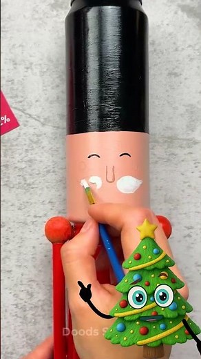 🥫💂 DIY Nutcracker from cans! 🎄 #upcycledcrafts #nutcrackerdiy